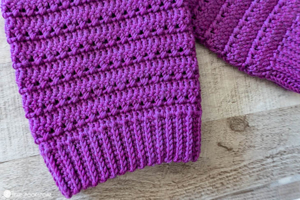 easy 80s leg warmers crochet pattern ribbed retro design