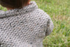 crochet kids sweater stitch detail texture