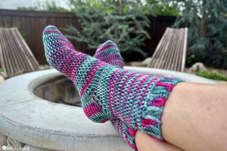 sock week crochet pattern bundle multiple cozy crochet socks