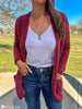 crochet cardigan stitch detail lightweight texture