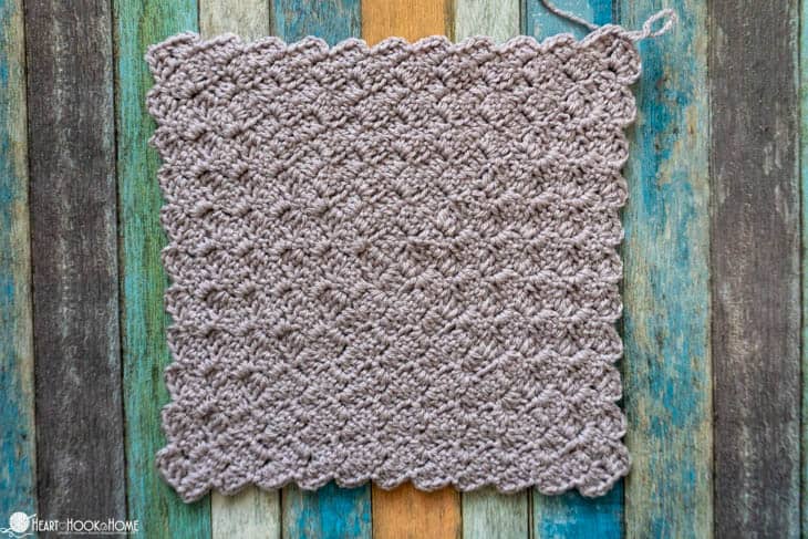 c2c in the round crochet pattern corner to corner technique