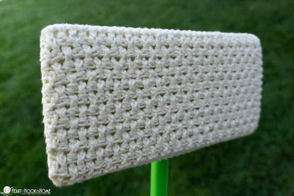 swiffer cover crochet pattern reusable mop cover
