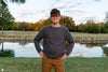 Denzel sweater crochet pattern textured pullover worn