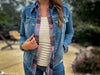 crochet tank top styled as summer outfit