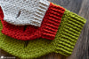 stitch detail of crochet dog sweater pattern
