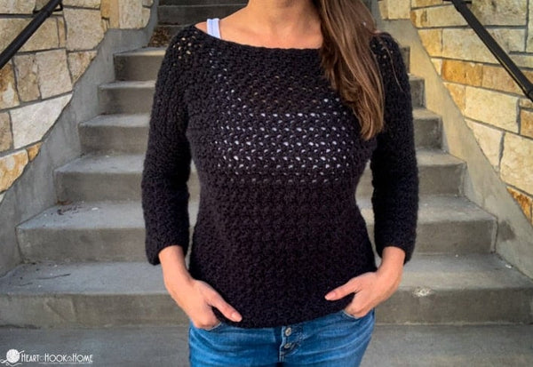 easy peasy lemon squeezy pullover crochet pattern cozy sweater