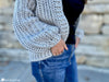 oversized eva cardigan crochet pattern worn relaxed fit