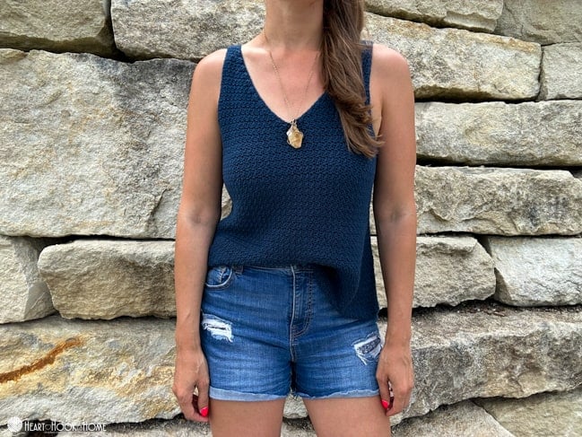 everyday tank crochet pattern lightweight summer top