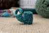 crochet finger cuff yarn guide for preventing yarn burn