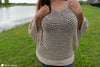 go with the flow poncho crochet pattern lightweight boho wrap