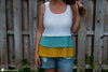 Perfect Parfait three tier tank crochet pattern summer top worn