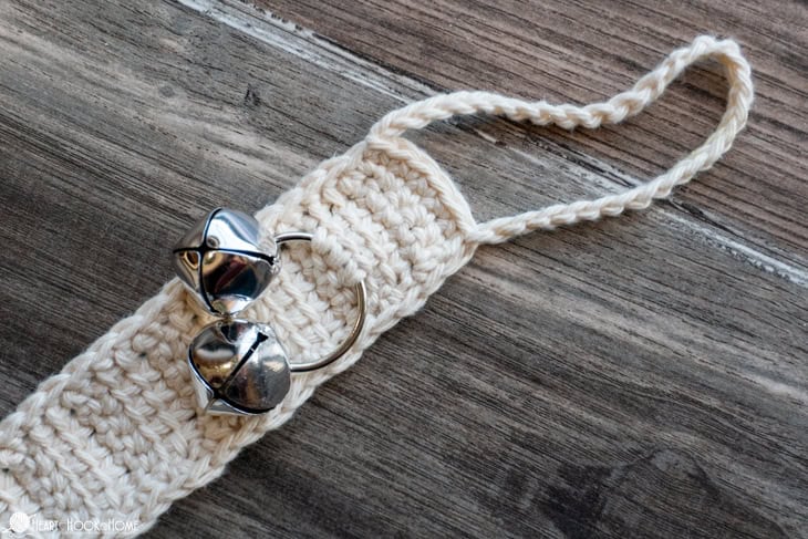 potty training dog bell crochet pattern door strap with bells