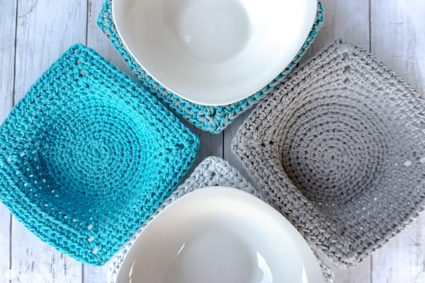 microwave bowl cozy crochet pattern quick easy kitchen