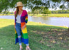 Rose Cardi crochet pattern lightweight summer cardigan worn