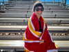 stadium blanket crochet pattern large cozy throw