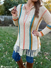 lace crochet tunic stitch detail close up