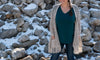 back view crochet shawl wrap oversized texture